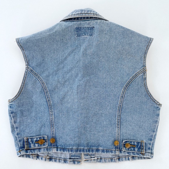 Vintage Denim Vest - Picture 3 of 3